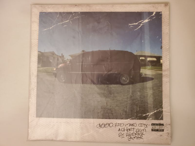 Kendrick Lamar Good Kid, M.A.A.D City vinyl record